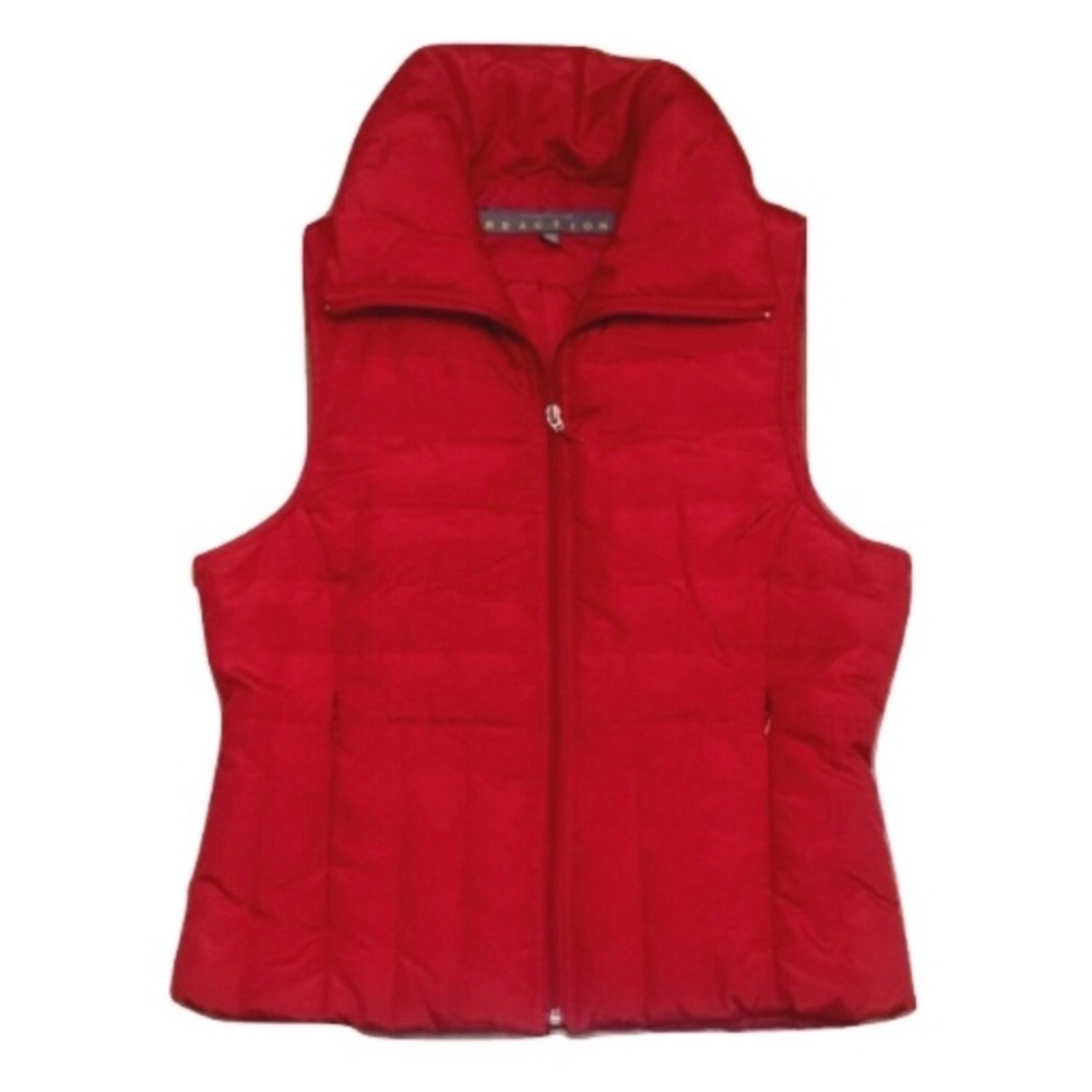 Kenneth Cole red puffer vest